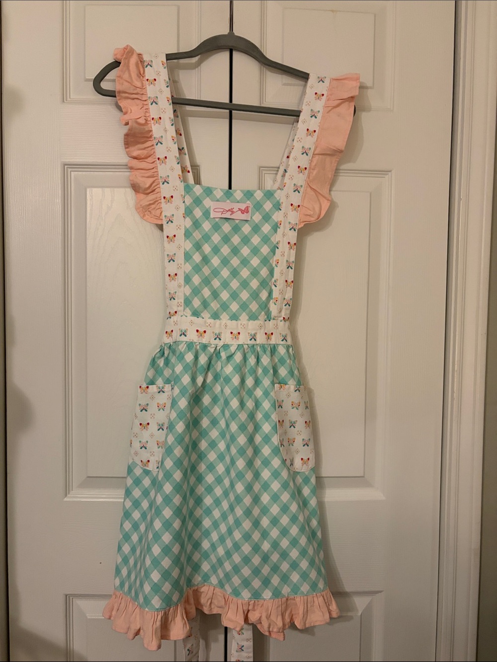 Dolly Parton Kitchenware Gingham Ruffle Apron
